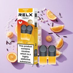 RELX Pod Pro 2 600 пуфове Манго Лед + 1.8% никотин българия вейп