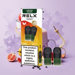 RELX Pod Pro 2 600 пуфове Чай-Матча Фрапе Чай 1.8% Никотин българия вейп