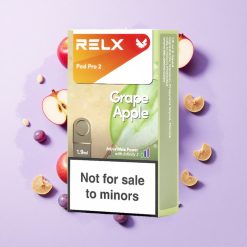 RELX Pod Pro 2 600 пуфове Грозде Ябълка 3 режима на мощност българия вейп