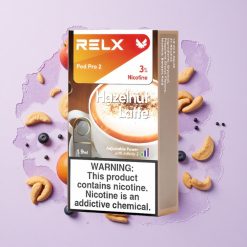 RELX Pod Pro 2 600 пуфове Лешников Латте 3% никотин българия вейп