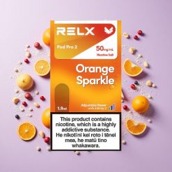RELX Pod Pro 2 600 пуфове Портокалов искрящ българия вейп