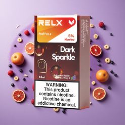 RELX Pod Pro 2 600 пуфове Dark Sparkle 5% никотин българия вейп