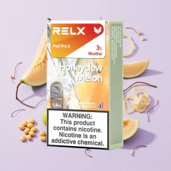 RELX Pod Pro 2 600 пуфове Пъпеш Honeydew Melon 3% никотин българия вейп