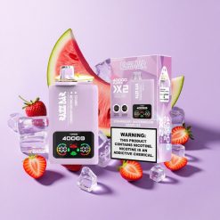 Razz Bar 40000 пуфове Ягода Диня_Грозде Лед 1.0 Ohm 2 мрежова намотка българия вейп