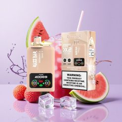 Razz Bar 40000 пуфове Диня Лед_Кола Лед Екран с Мощност българия вейп