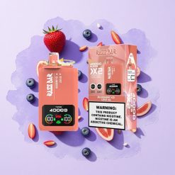 Razz Bar 40000 пуфове Диса Пайпове с Мехова Намотка Blueberry Ice_Love 66 българия вейп