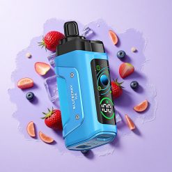 Razz Bar 45000 пуфове Боровинков Лед Adjustable Airflow българия вейп