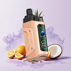 Razz Bar 45000 пуфове Ананас Кокос с Регулируем Въздушен Поток българия вейп