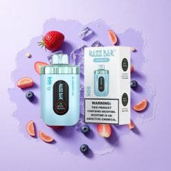 Razz Bar 50K пуфове Еднократна вейп Боровинков лед 1.0 Ohm Mesh Coil българия вейп