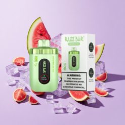 Razz Bar 50K пуфове Диня Лед 50000 Пуфове 1.0 Ohm Mesh Coil българия вейп