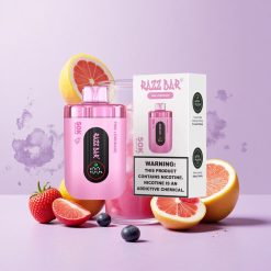 Razz Bar 50K пуфове Розов Лимонада 50000 Вдишвания 2% Никотин българия вейп