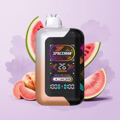 SMOK SPACEMAN SP40000 40000 пуфове Сочен праскова диня 2.28" Ultra-Large LED българия вейп